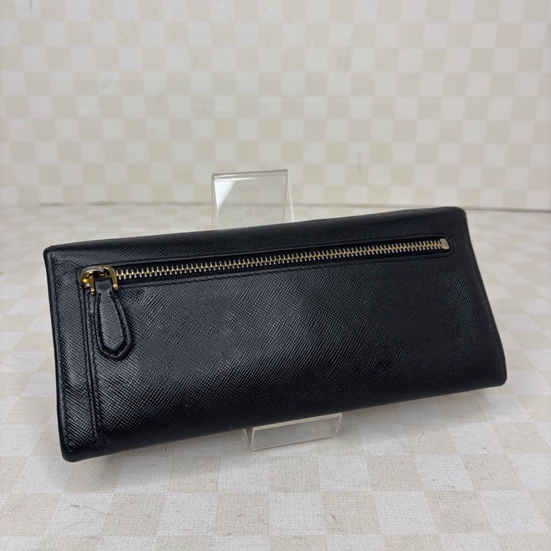 美品　PRADA プラダ　長財布　二つ折り　M55