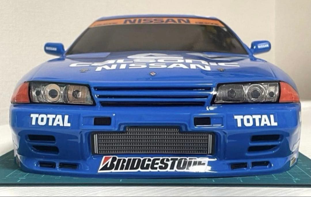 ぴ*e様 タミヤラジコンボディ　R32カルソニックGTR
