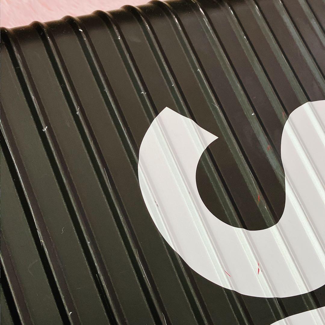 supreme RIMOWA コラボ キャリーケース 45L ブラック