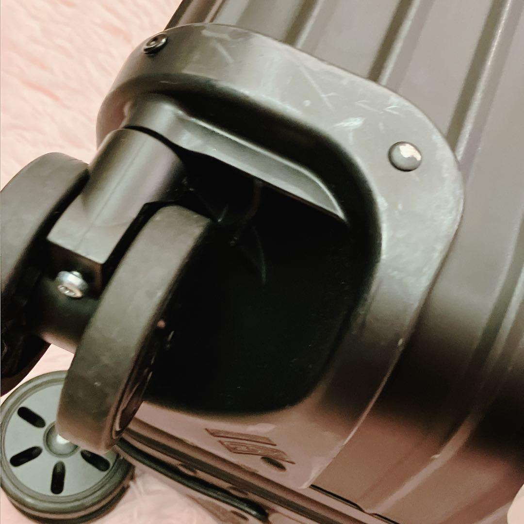 supreme RIMOWA コラボ キャリーケース 45L ブラック