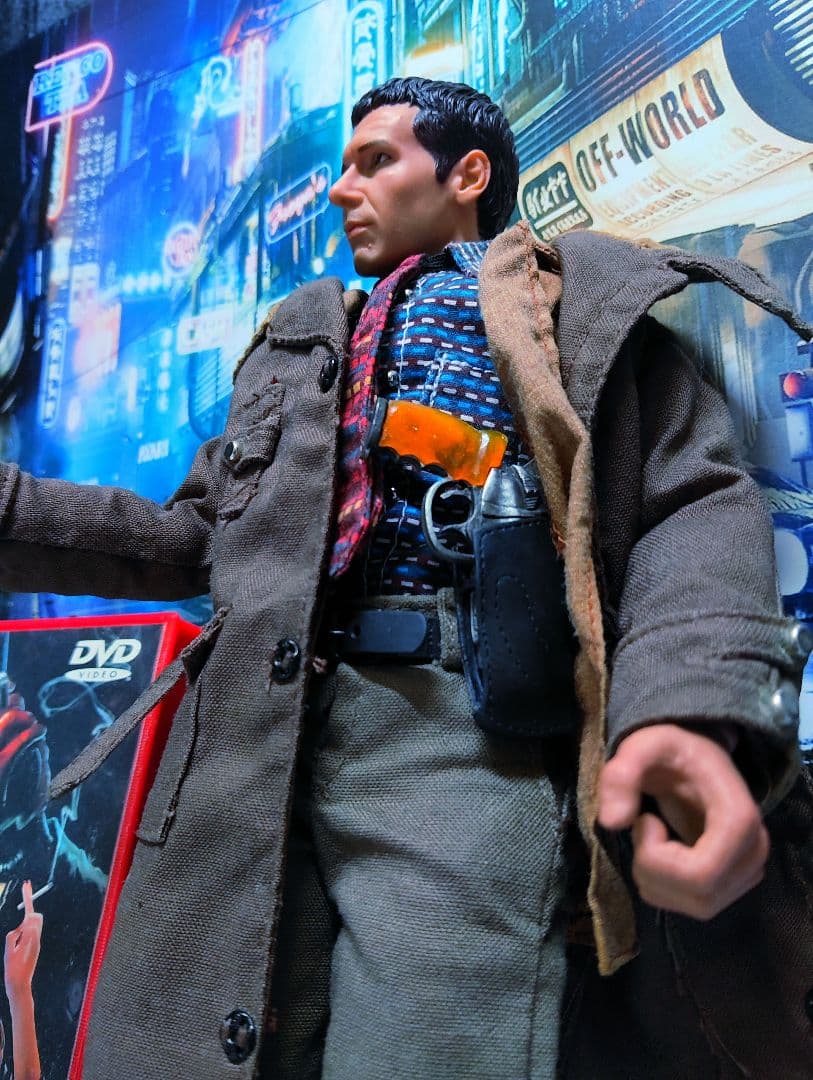映画[ブレードランナー(デッカード)]1/6.箱付き希少品!
