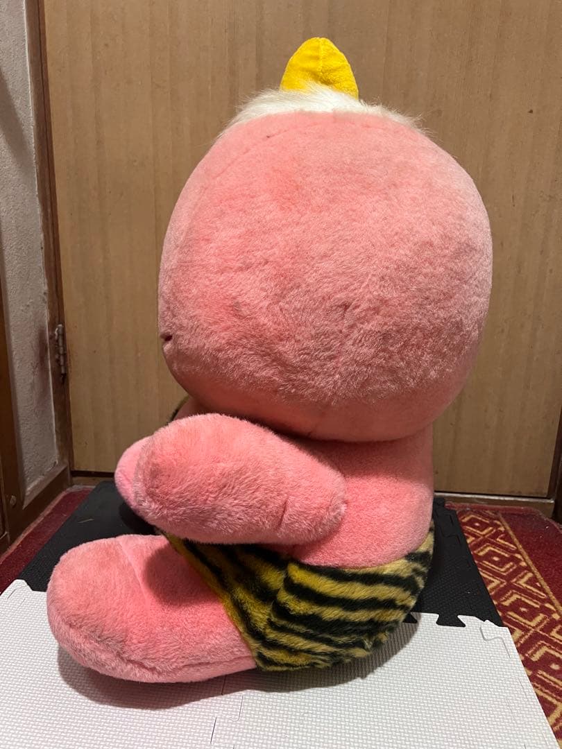 ピカポンピンク レトロ　セキグチ　ピカポン　特大60cm　ぬいぐるみ★当時物