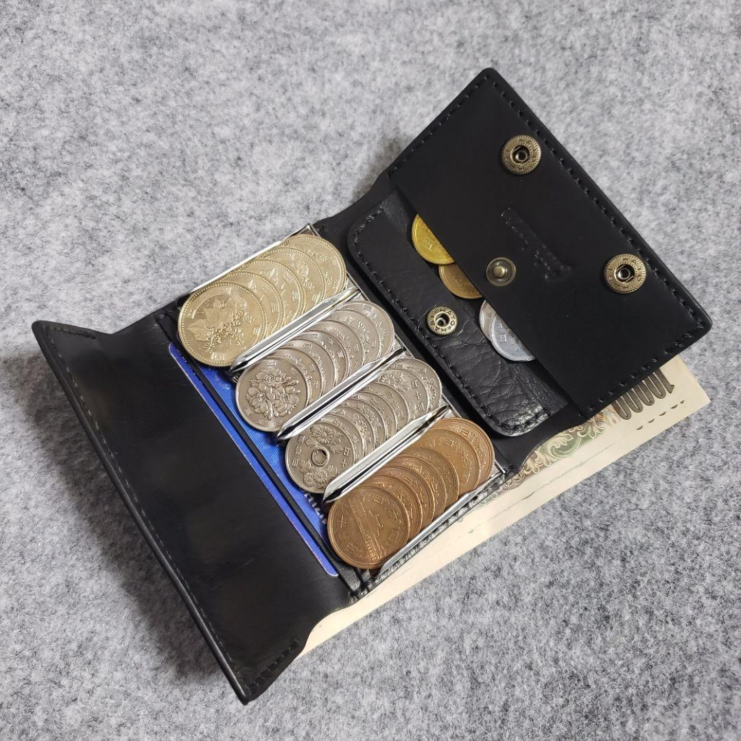 (名入れ可・色変更可)キャッチャー　財布　ハンドメイド　レザー　クラフト