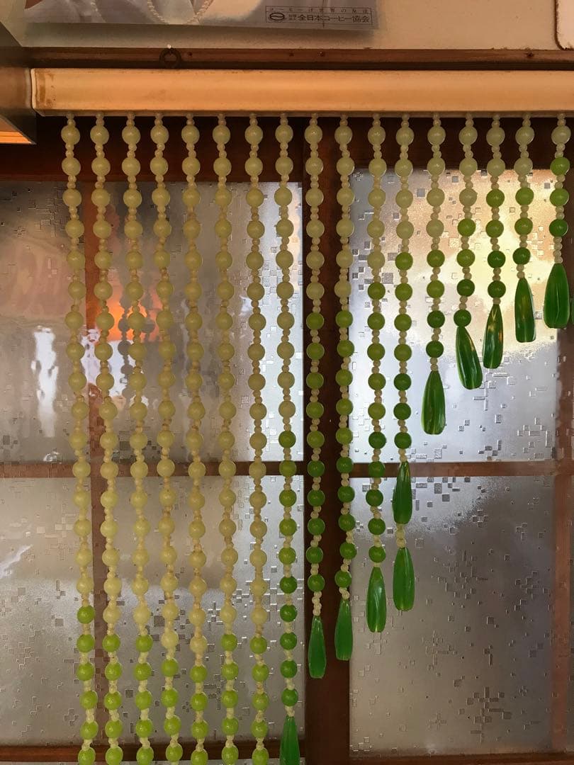 昭和 レトロ 昭和レトロ 玉のれん ビーズのれん レトロポップ レトロ雑貨