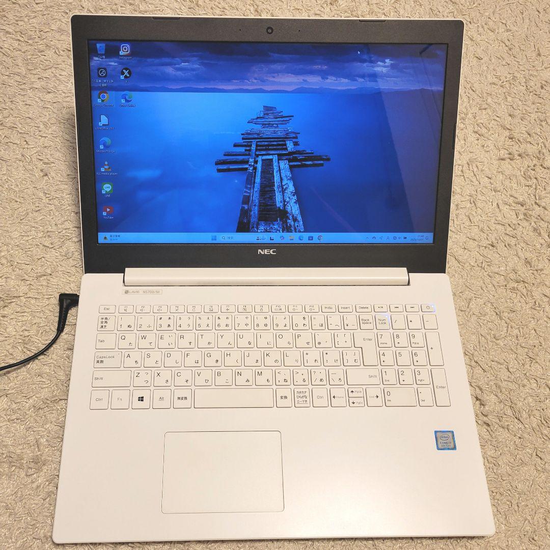 LAVIE NS700/MAW Core i7 8世代 動作快適