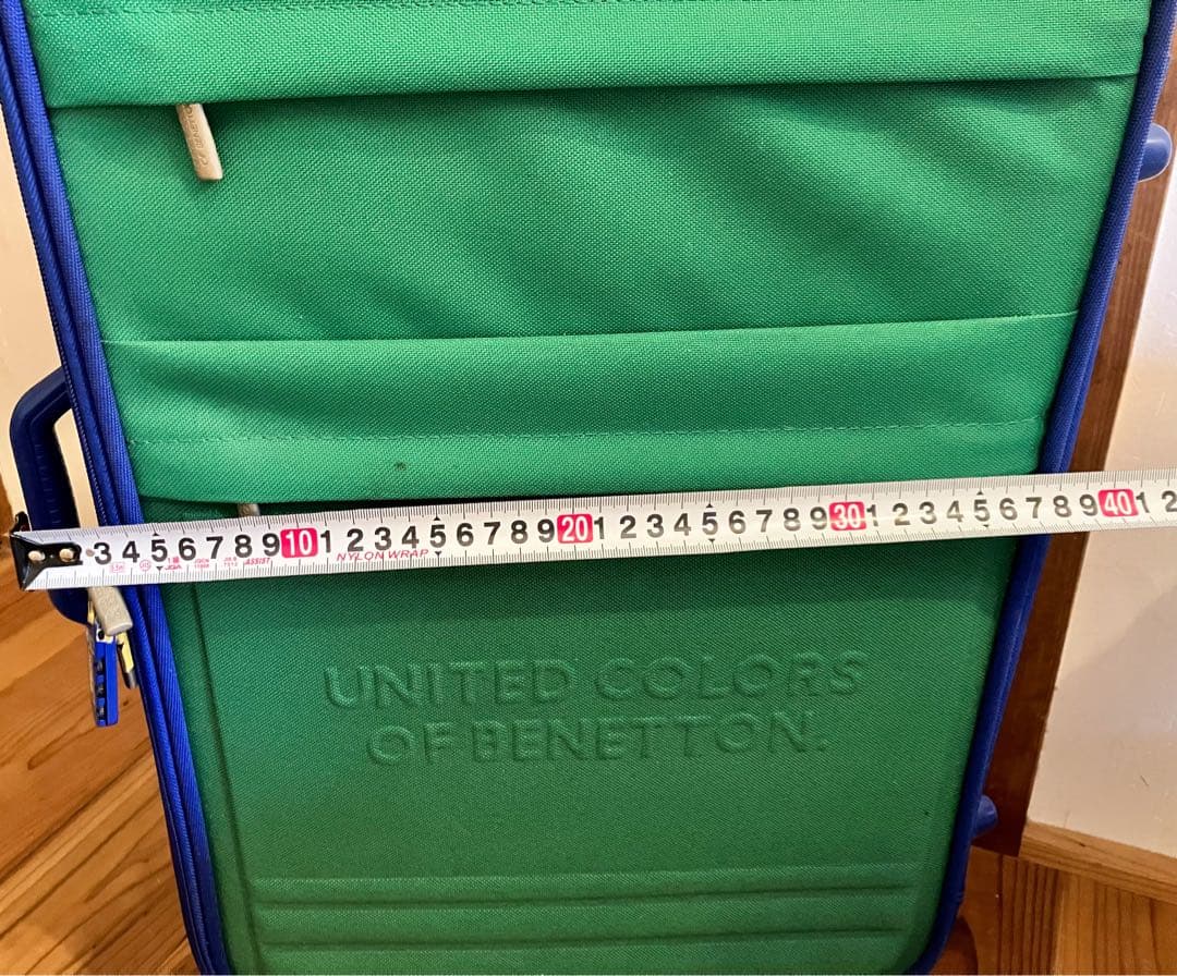 【希少・良品】ベネトン キャリーケース ヴィンテージ　レトロカラー