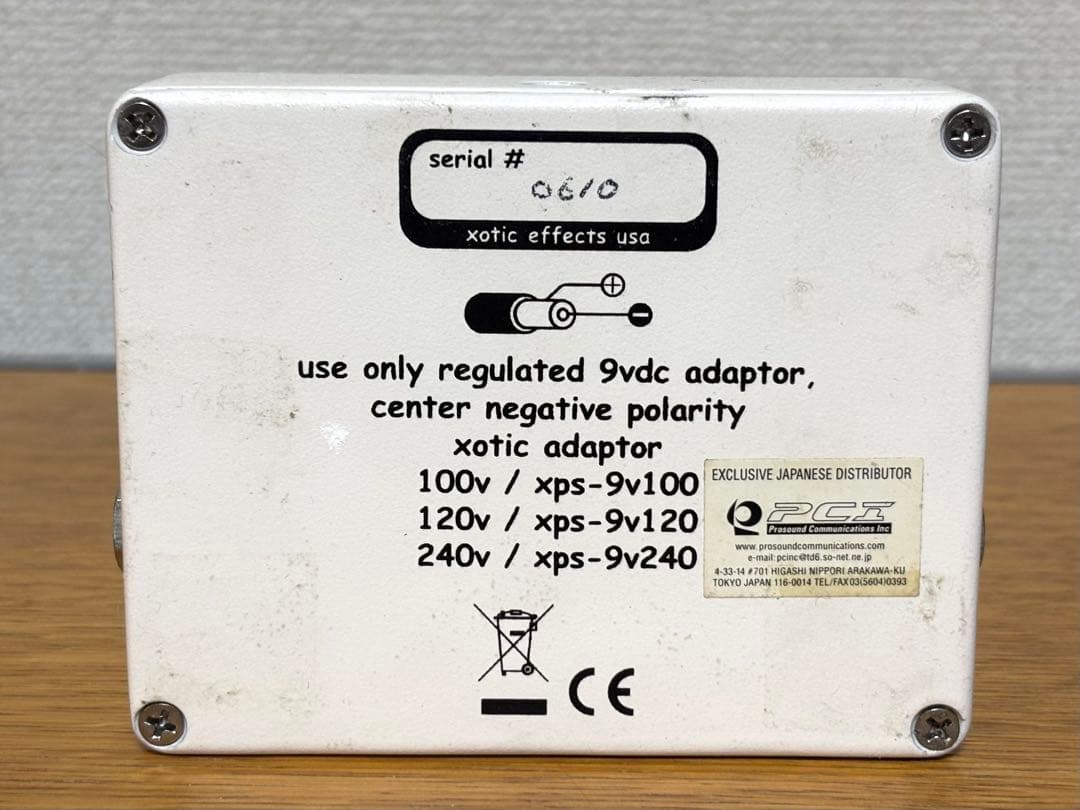 Xotic エフェクターAC Plus 【難あり】