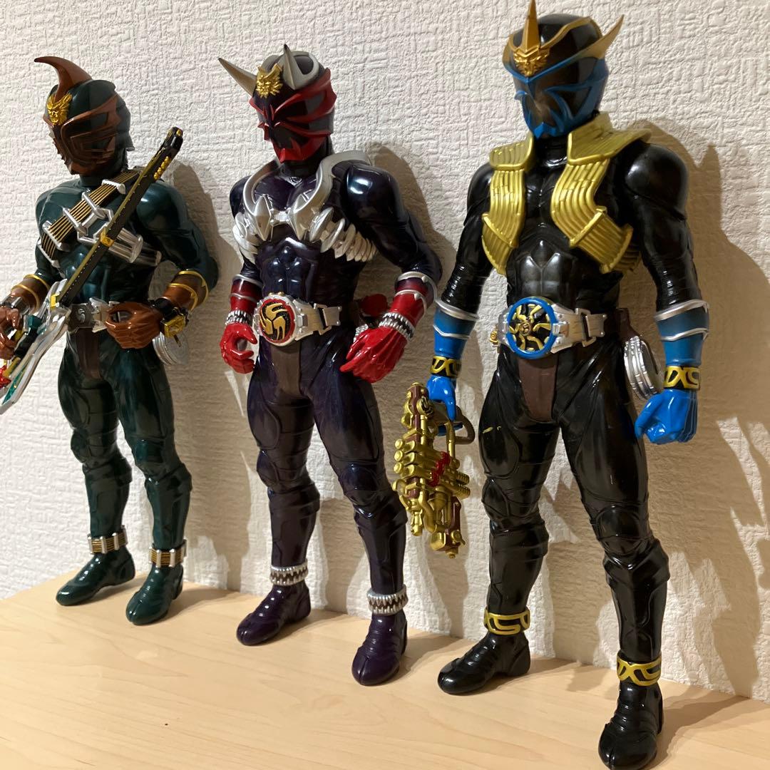 仮面ライダー 響鬼　伊吹鬼　斬鬼　3体セット(約32cm)