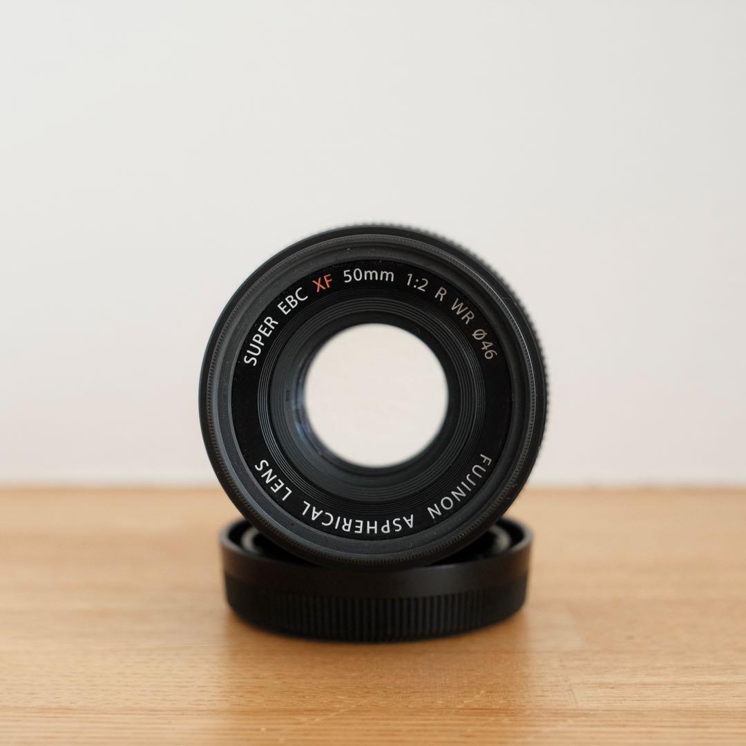 FUJIFILM XF50mmF2 R WR 美品 付属品完備+フィルター付