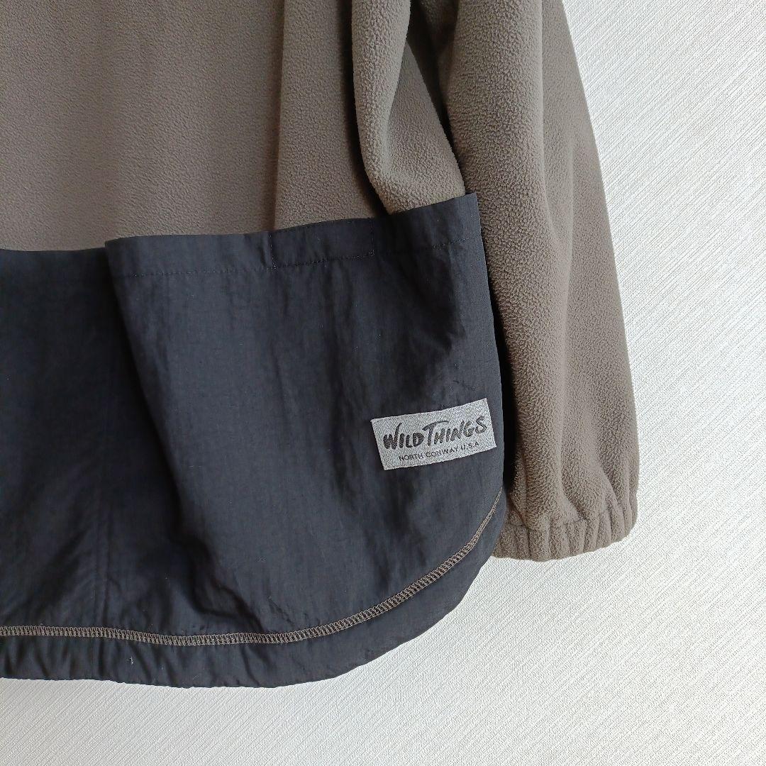 narifuri×WILDTHINGS POLARTEC ハーフジップパーカー