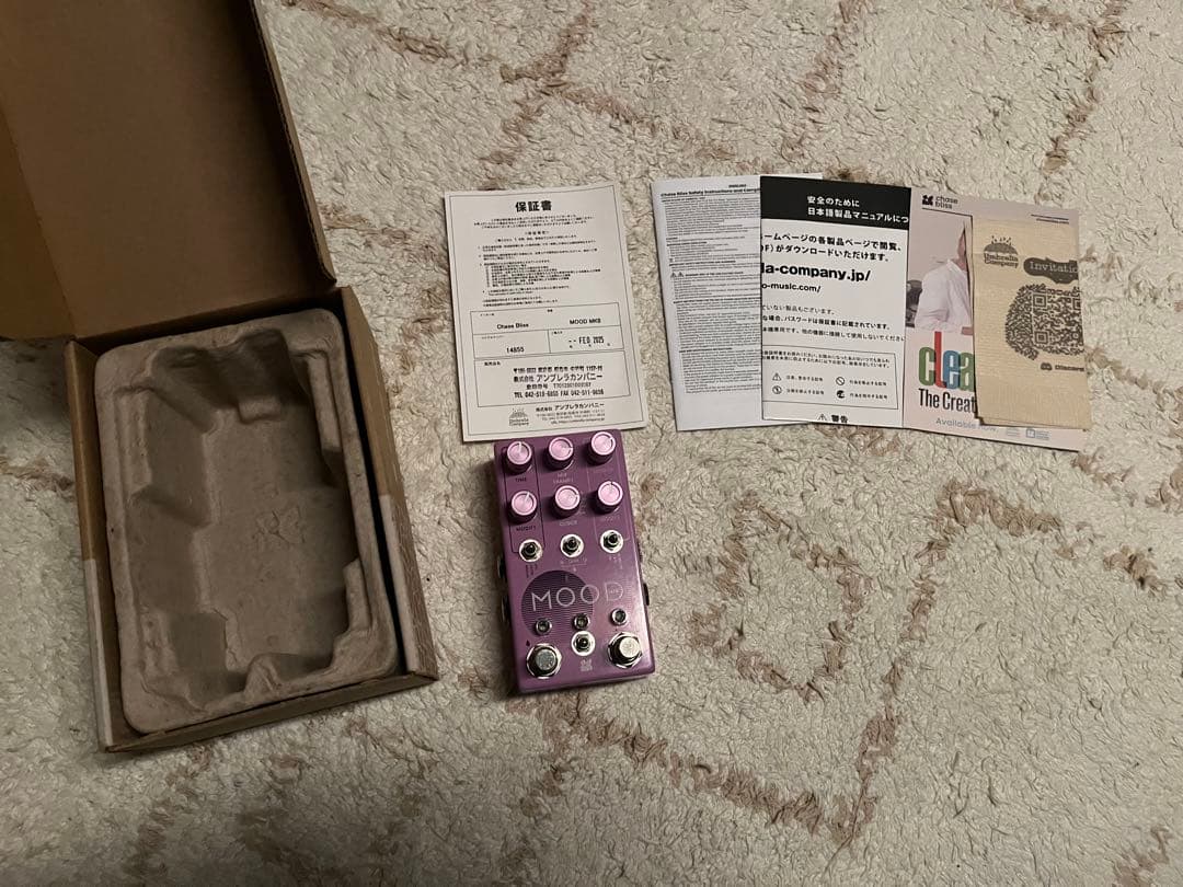 Chase Bliss Audio MOOD MK2 エフェクター