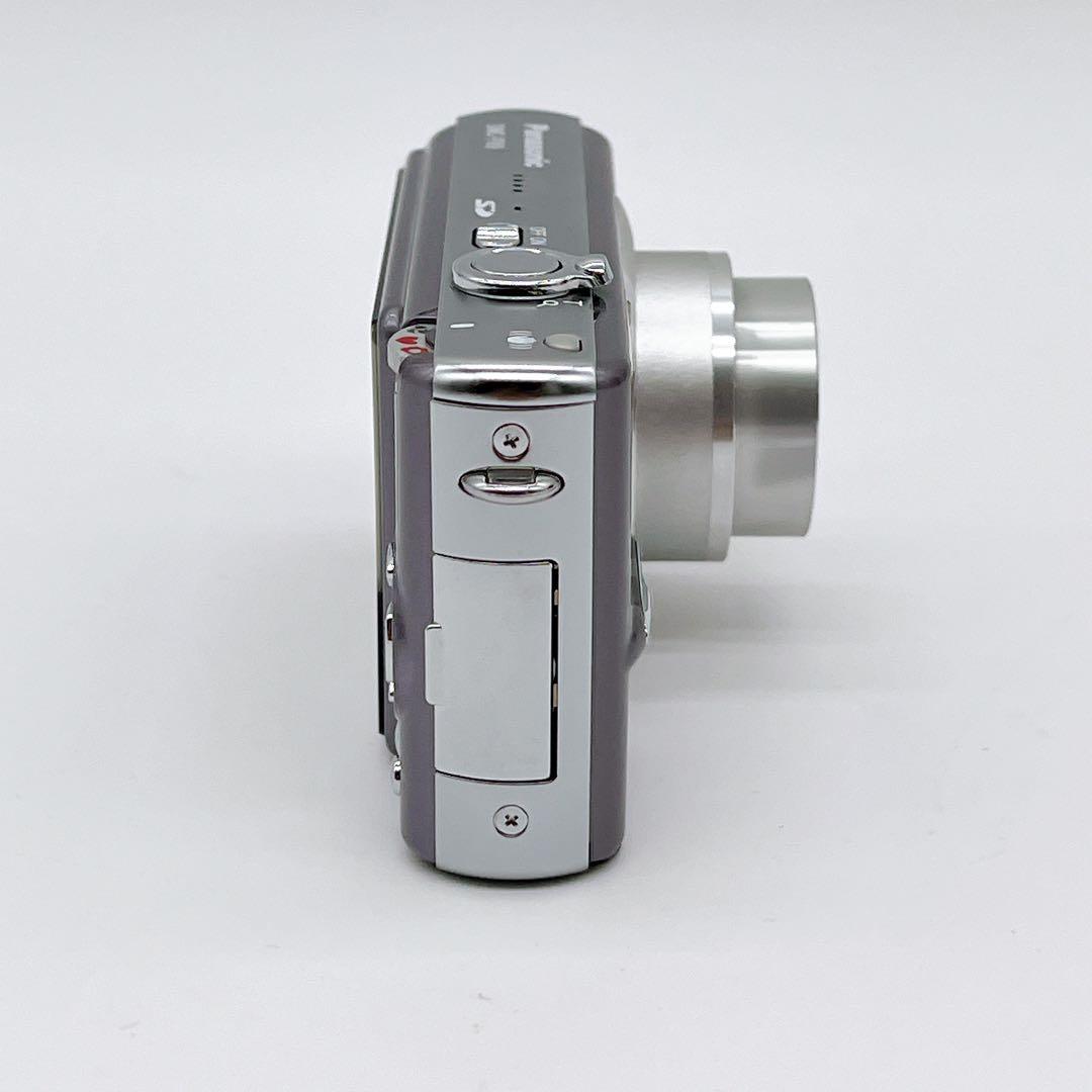 【美品】Panasonic LUMIX DMC-FX9 モーブグレー オールド