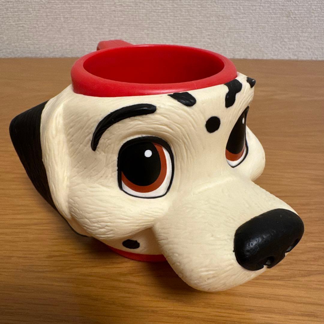 ディズニー 101匹わんちゃん 3D フェイス プラスチック マグカップ