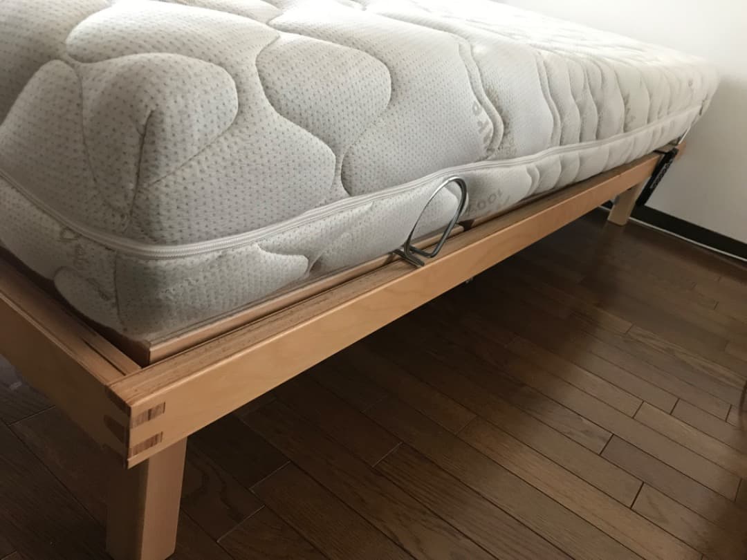 はる】ウッドスプリングベッドXPoint/R4マット7zone20(ソフト