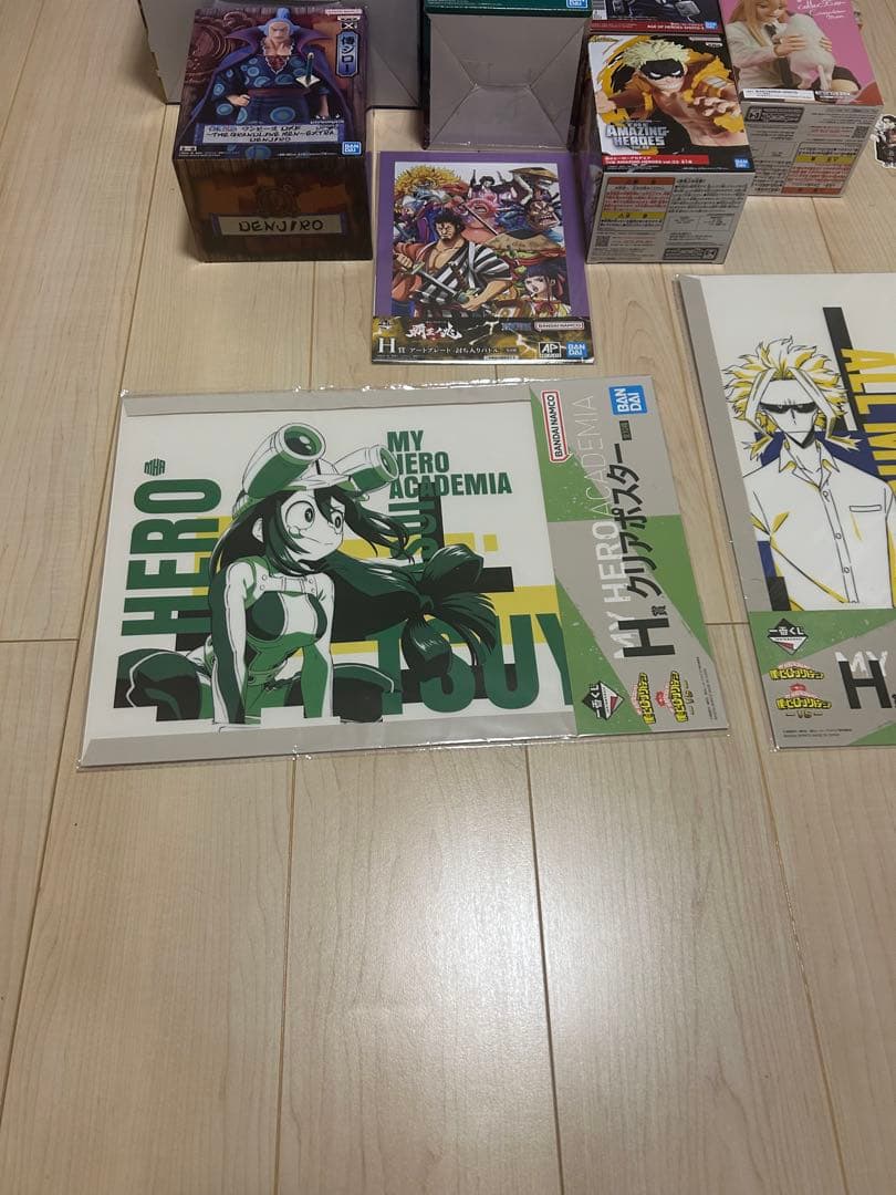 ヒロアカ ワンピース フィギュア セット ポスター