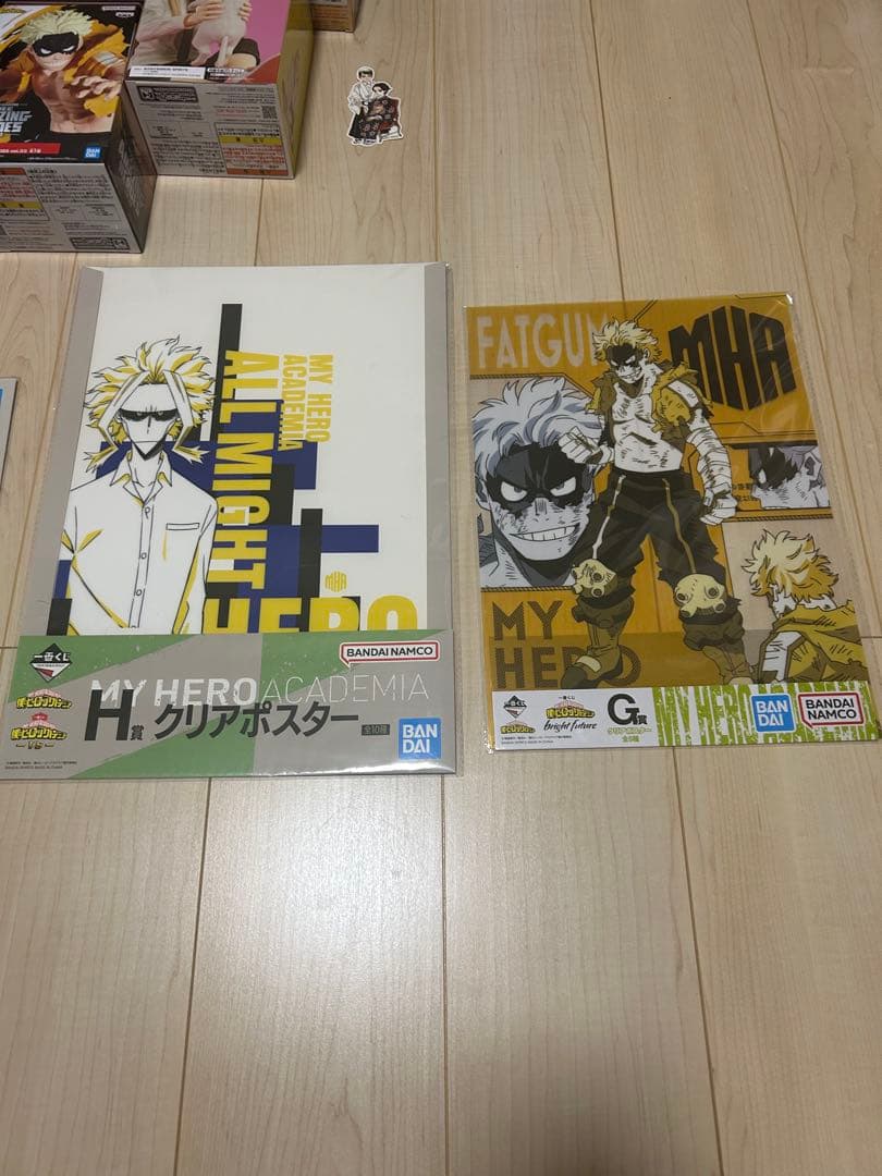 ヒロアカ ワンピース フィギュア セット ポスター