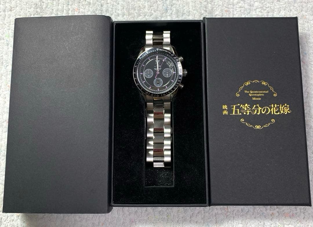 五等分の花嫁 中野二乃 クロノグラフ ウォッチ 腕時計
