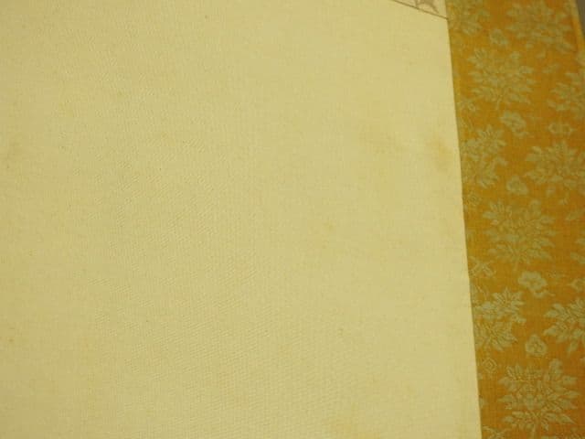 大谷句佛　花こくれて　提灯図　保存箱　M１４４５