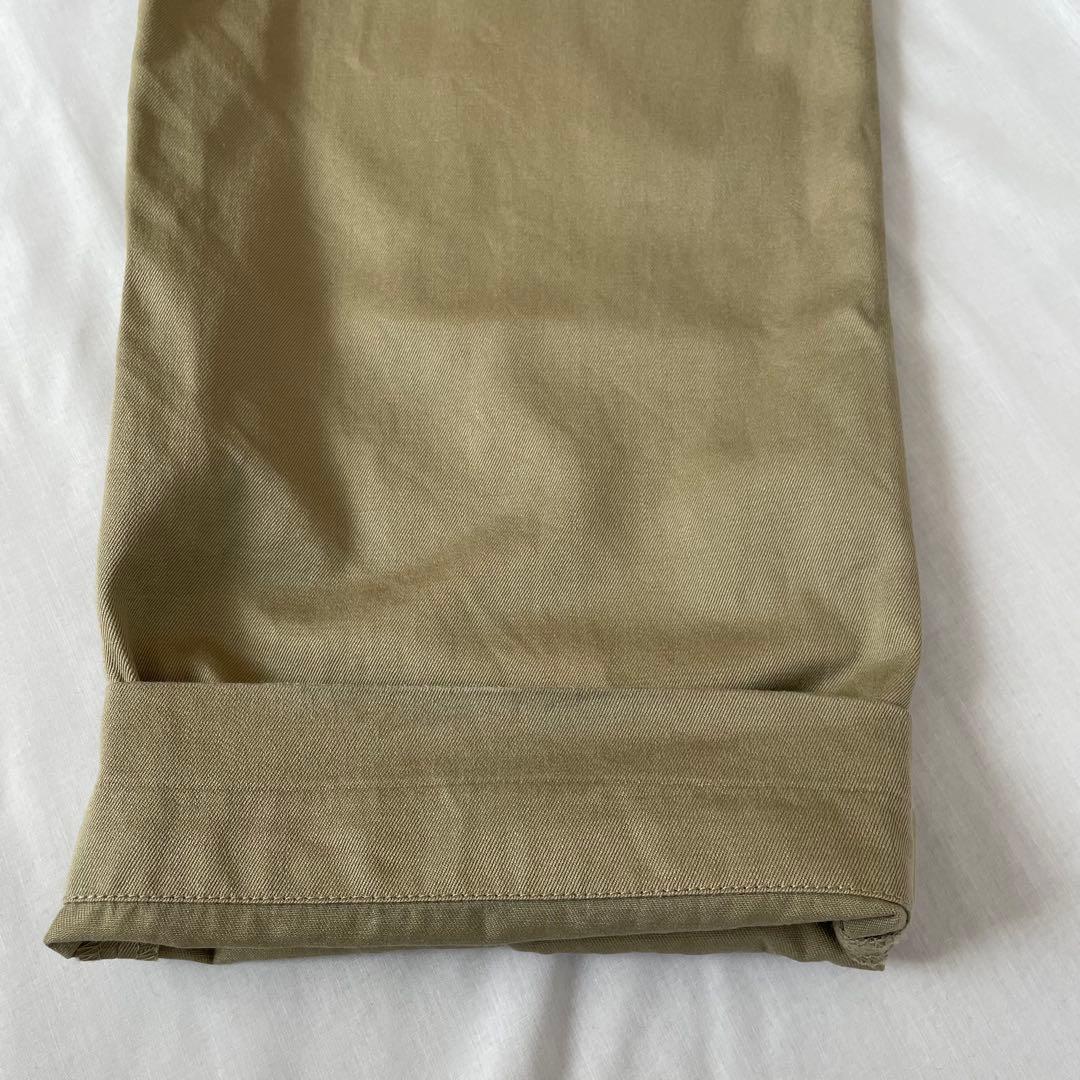 パンツ COMOLI KHAKI CHINO PANTS 24SS Z01-03014