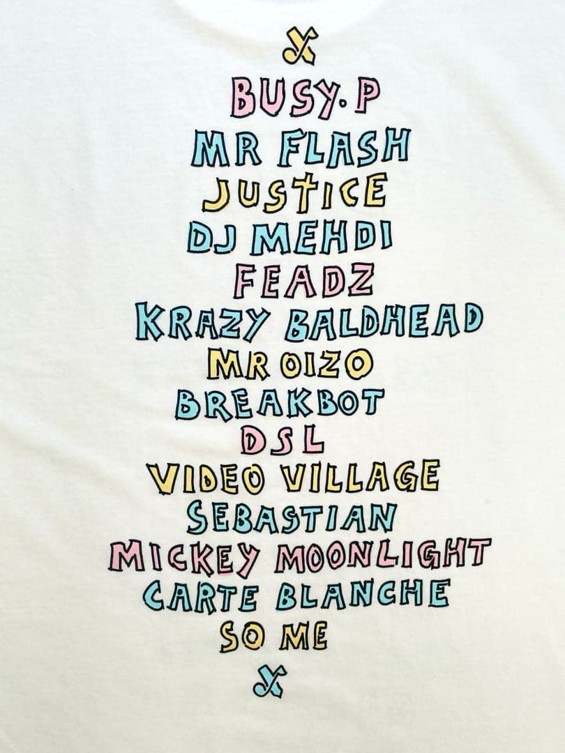 【デッドストック】ステューシー × エド・バンガー・レコード コラボＴ　Lサイズ