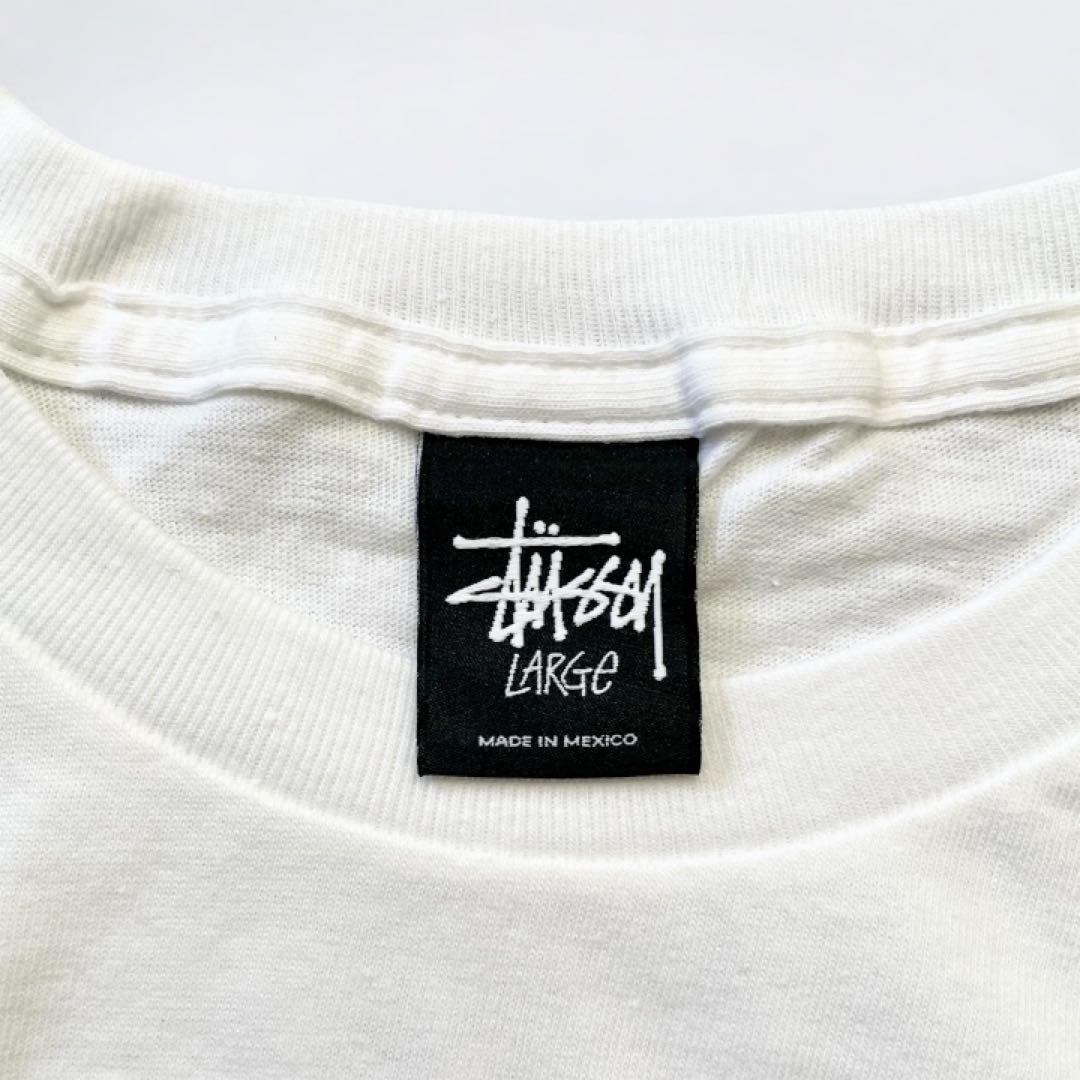 【デッドストック】ステューシー × エド・バンガー・レコード コラボＴ　Lサイズ