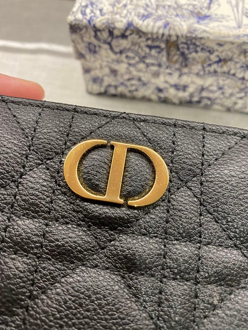☆DIORディオール☆“Caro” ☆二つ折財布