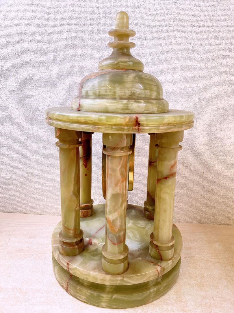 M*n様 重さ約23kg 希少 WORLD ワールド 置時計 卓上 日本製 オブ