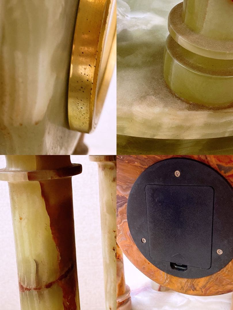 M*n様 重さ約23kg 希少 WORLD ワールド 置時計 卓上 日本製 オブ