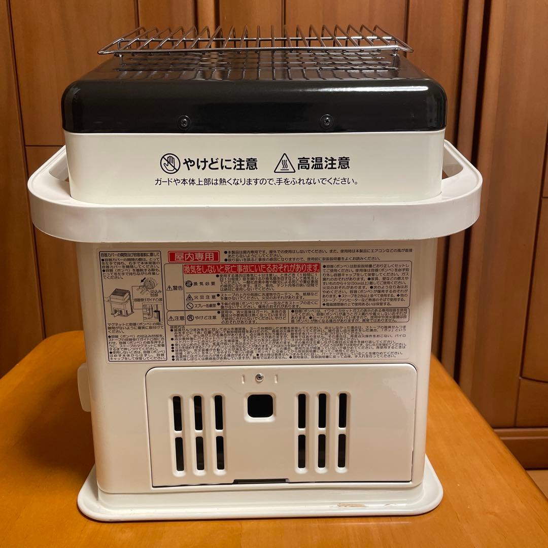 ミ*子様 iwatani カセットガスストーブ　デカ暖　ホワイト