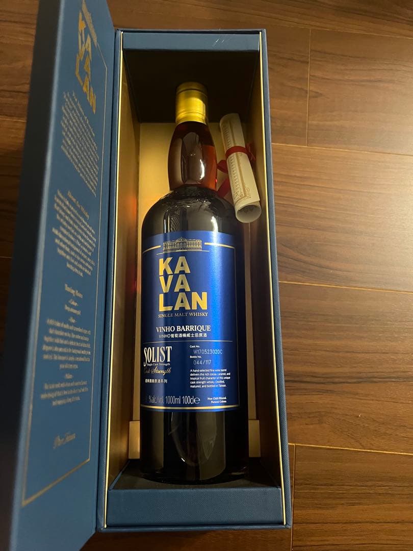 ウイスキー KAVALAN SINGLE MALT WHISKY VINO BARROQUE