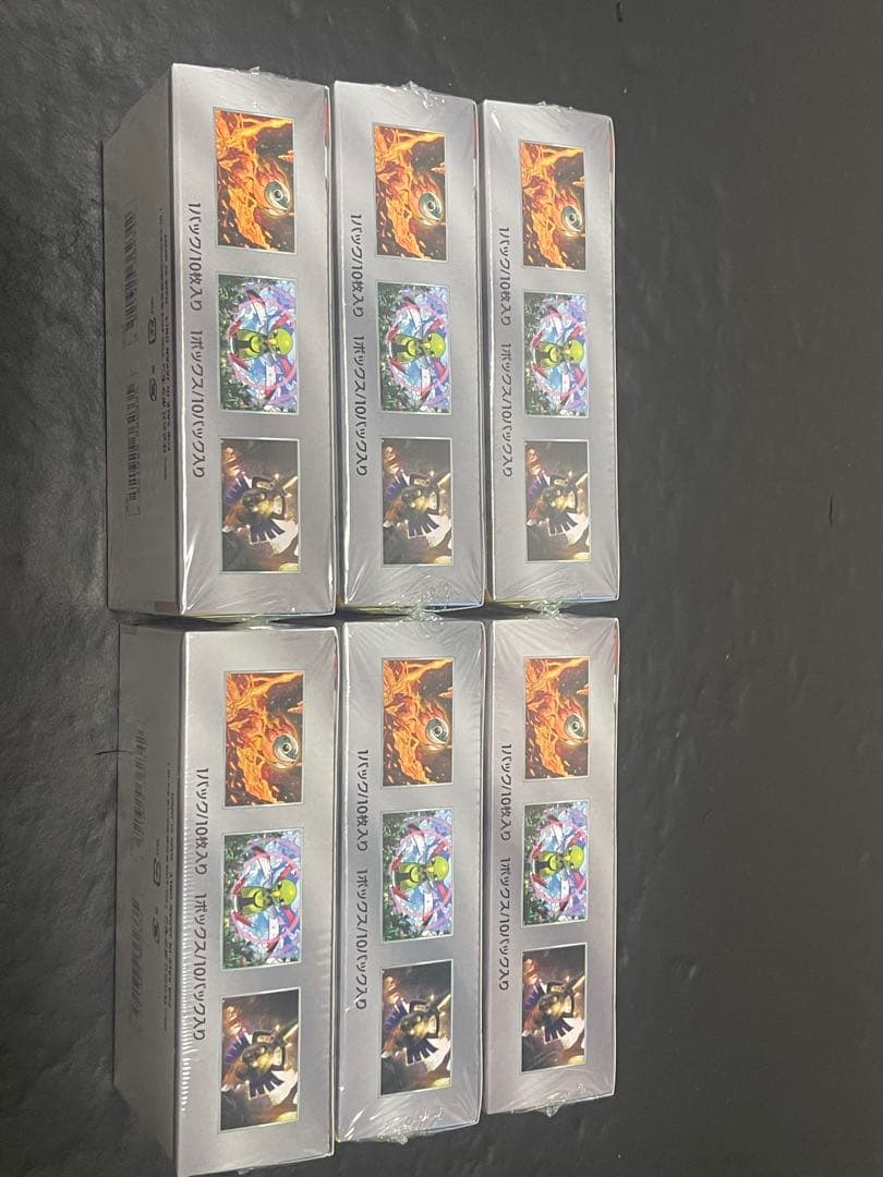 ポケモンカードゲーム テラスタルフェスex 6BOX 新品未開封シュリンク付き