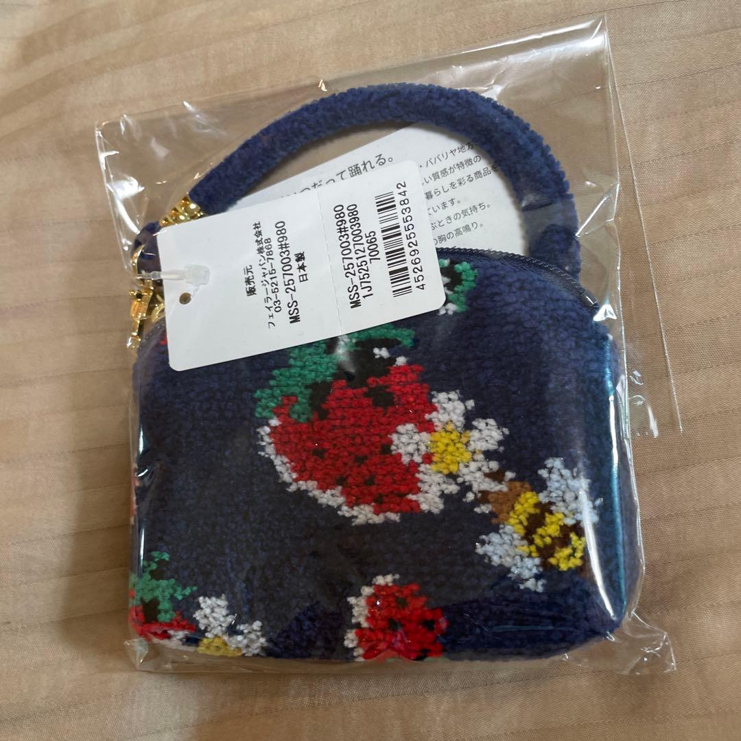 【ミュベール】FEILER コラボ イチゴ柄 タオルハンカチ 他5枚セット