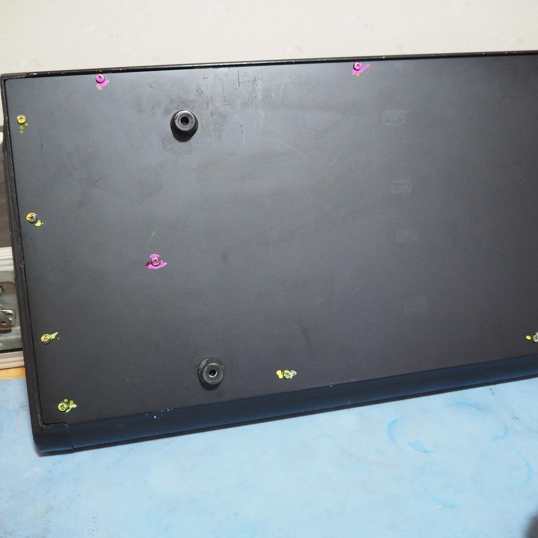 完動_美品 電池交換済 76FS鍵盤 コルグ T2_頑丈純正フライトケース付