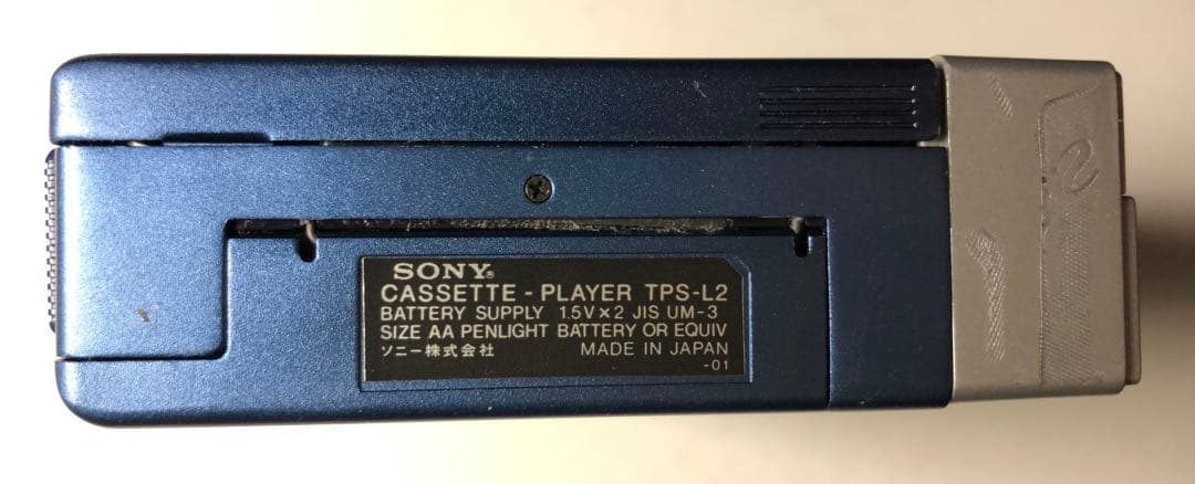 TPS-L2再生感動Guys&Dolls SONY初代カセットウォークマン良品C