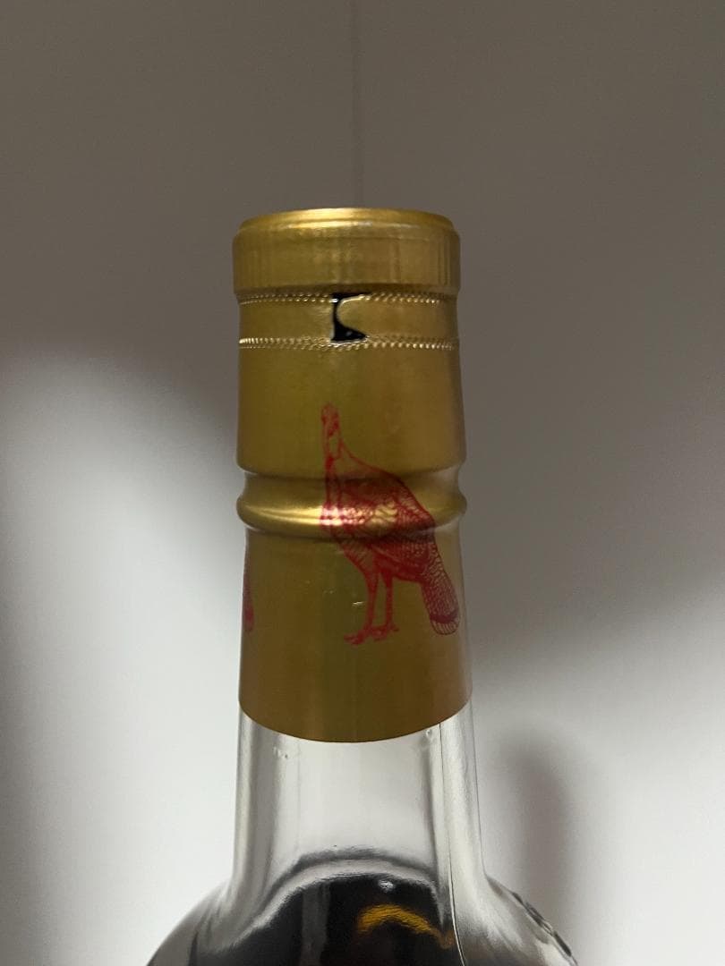 ワイルドターキー 8年・金キャップ・七面鳥正面ラベル・バーボン ウイスキー