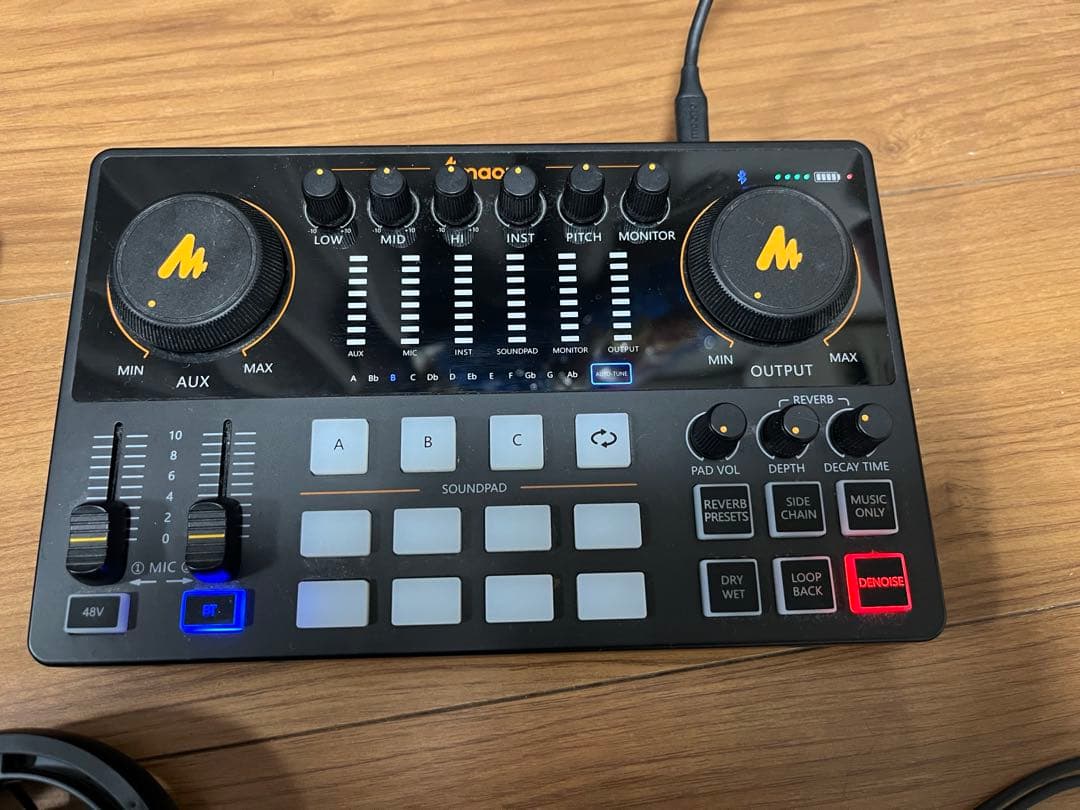 【美品】MAONO オーディオミキサー