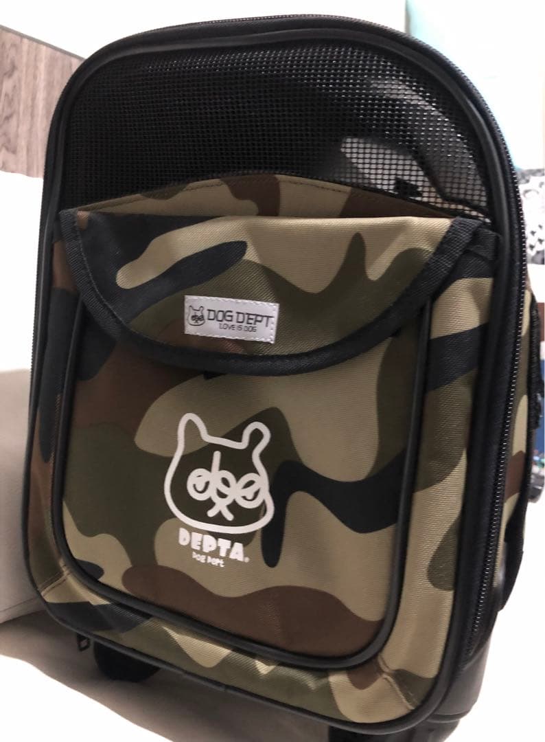 未使用タグ付き　DOG DEPT ペットキャリー