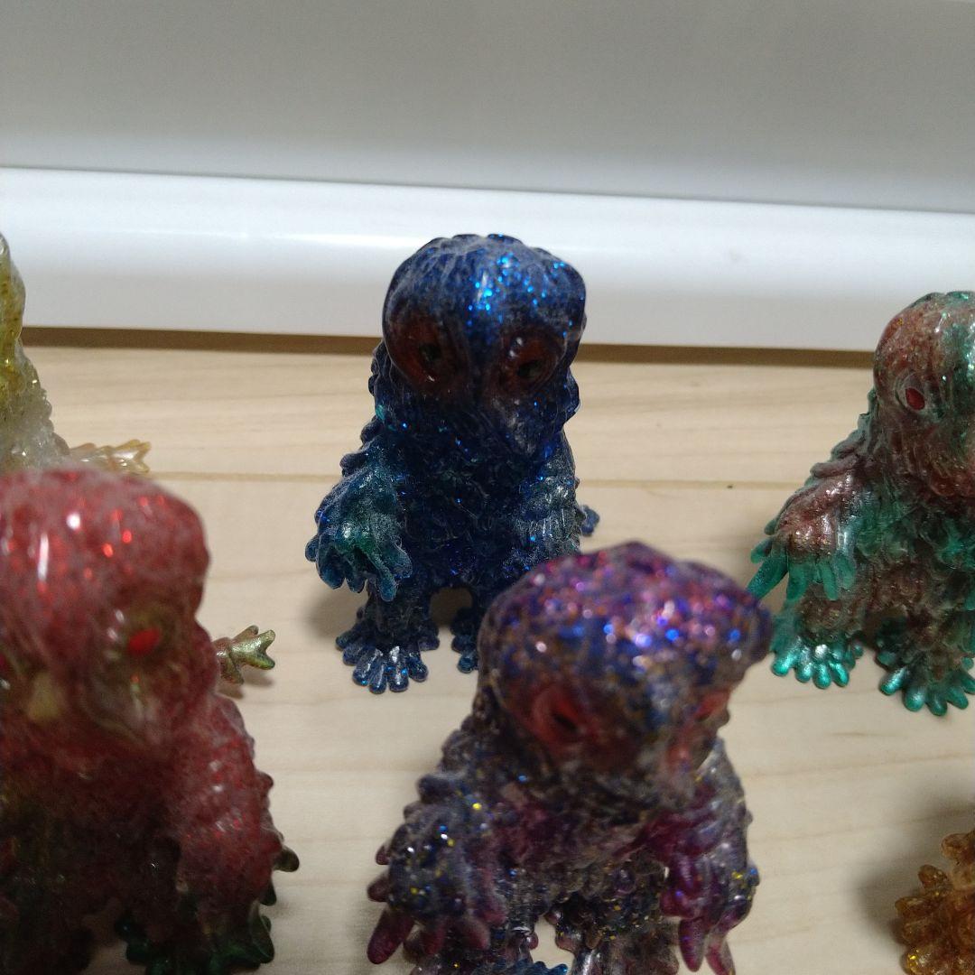 マルガチャ　ヘドラ　クリア　ラメ　セット