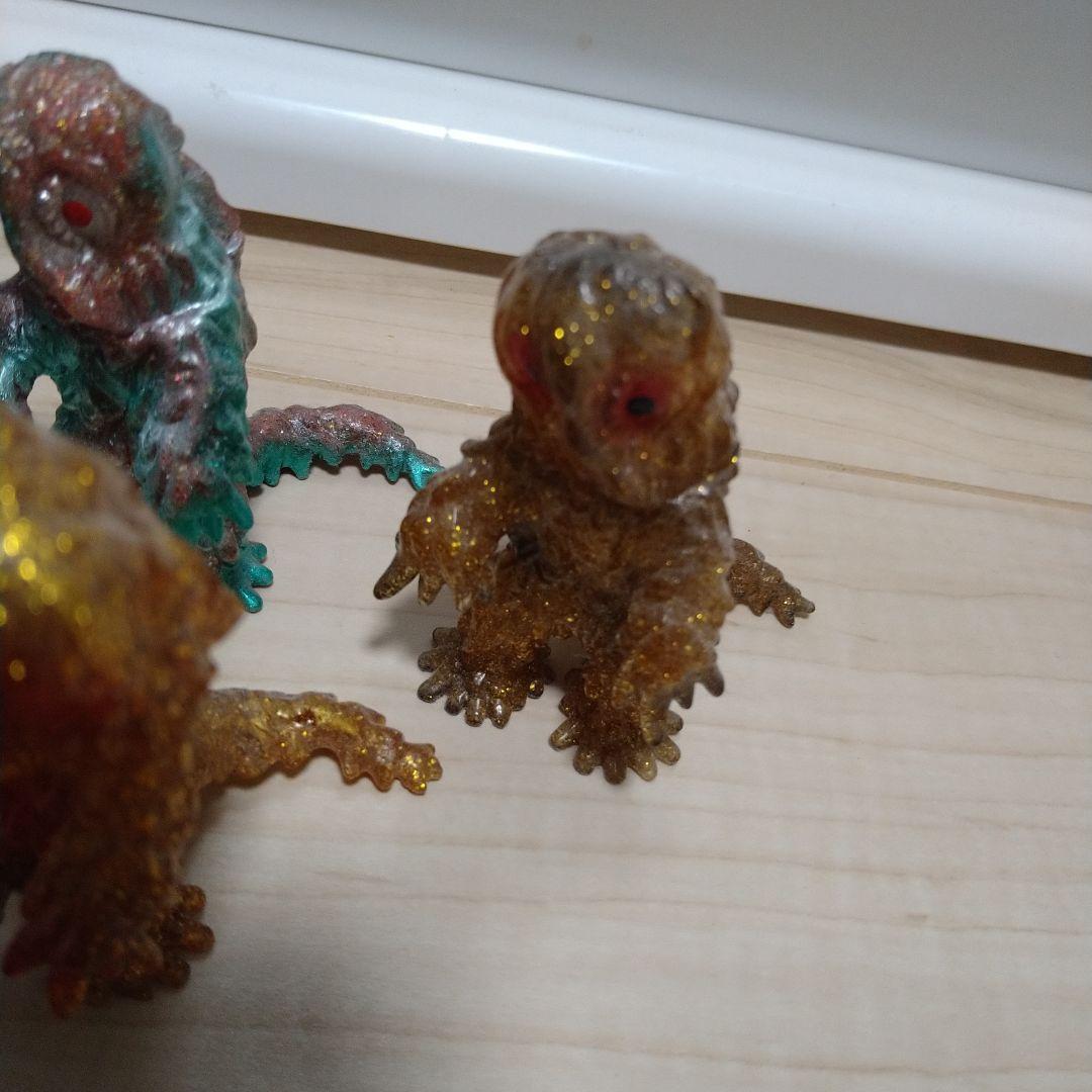 マルガチャ　ヘドラ　クリア　ラメ　セット