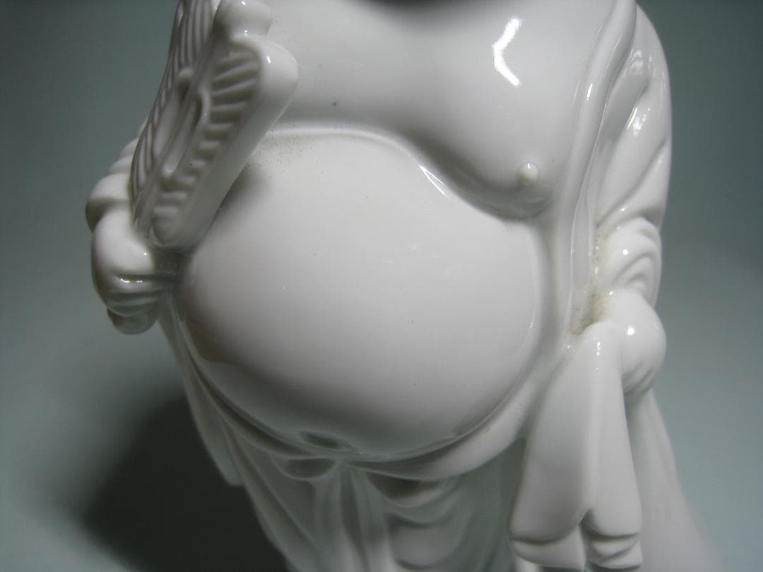 鍋島大五窯　【鍋島焼　布袋　大五作】福岡晟子　白磁の美しさ