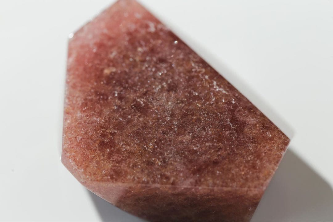 【天然石】ストロベリークォーツ フリーフォーム