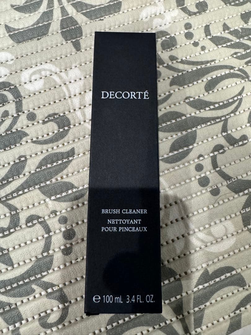 【新品】美粧堂 パウダーブラシ B-F-04＆コスメデコルテ ブラシクリーナー