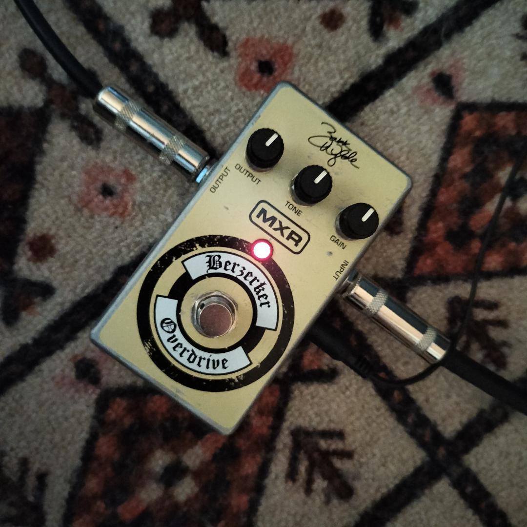 MXR Berzerker Overdrive ザック・ワイルドシグネイチャー