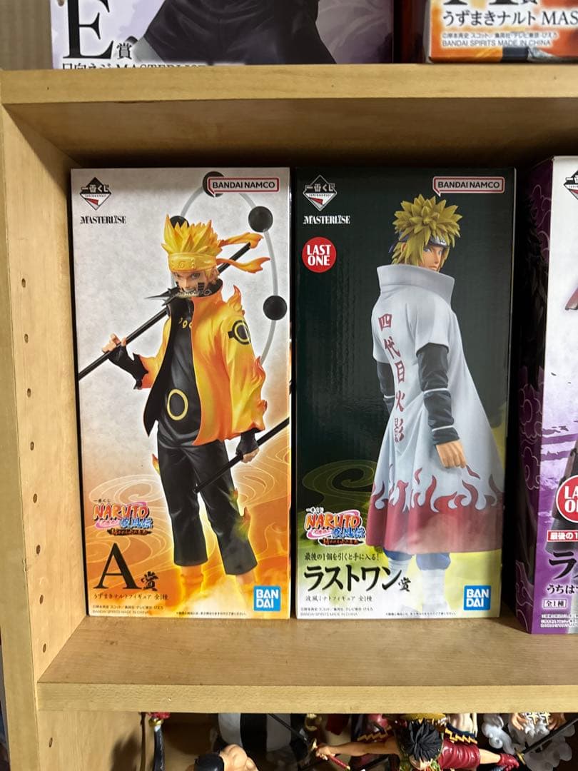 一番くじ ナルト 紡がれる火の意志 ラストワン賞 ミナト A賞 ナルト セット