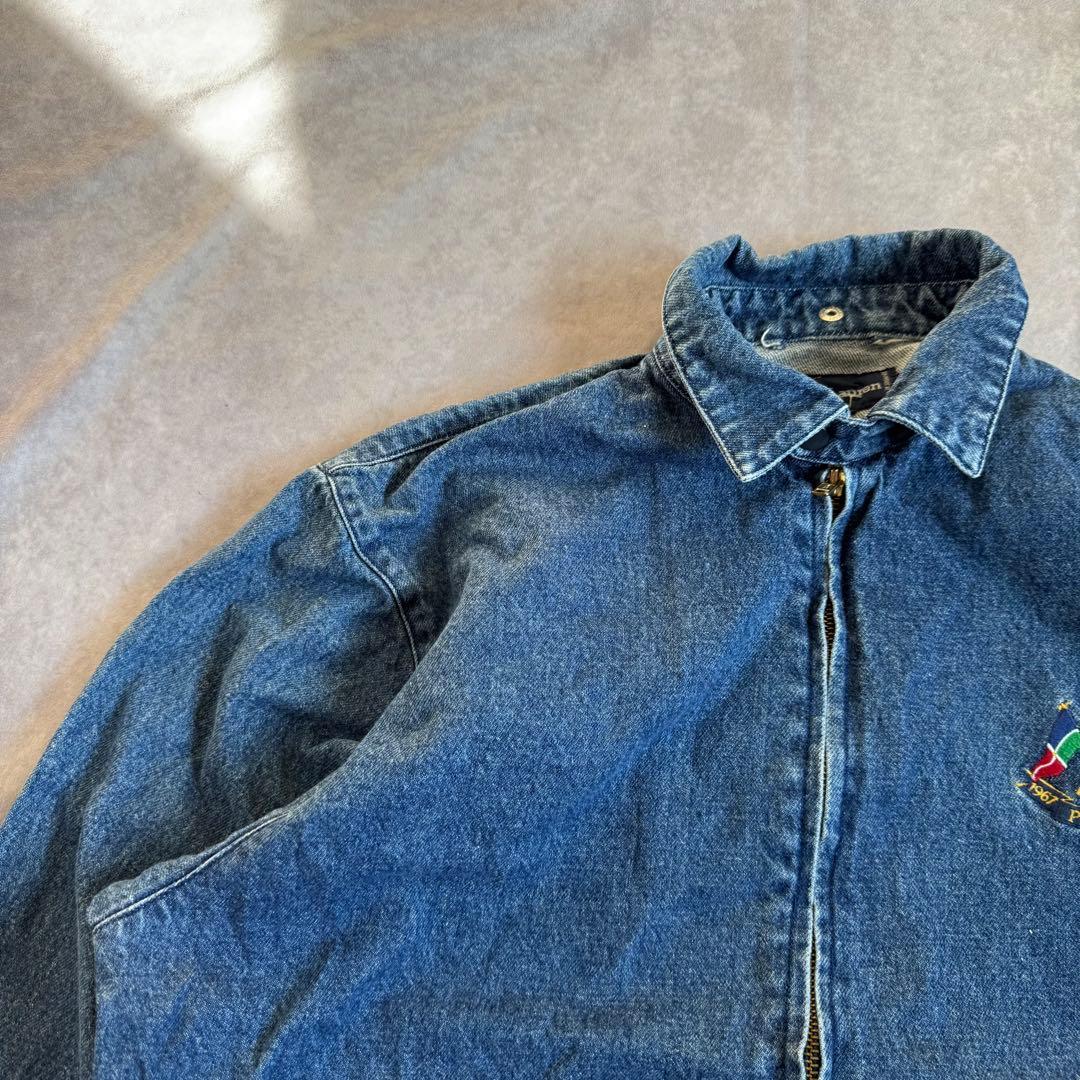 ポロラルフローレン デニムスイングトップ 胸刺繍ロゴ L