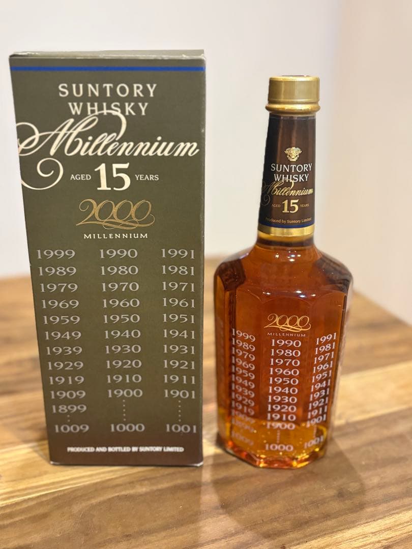 【未開栓】サントリー SUNTORY ウイスキー ミレニアム 2000 15年