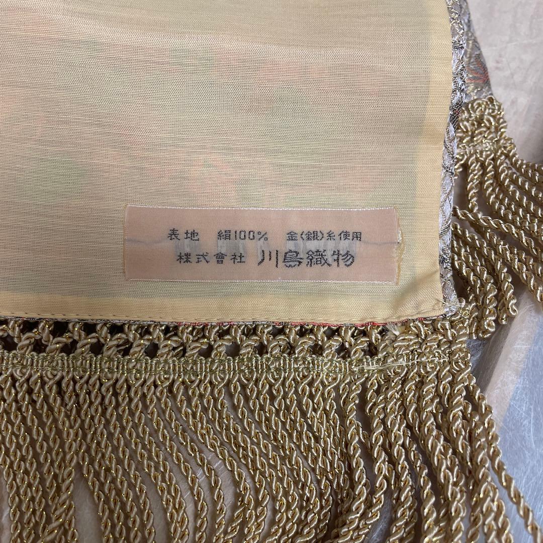セール‼️川島織物 絹の工芸品 フリンジ付き