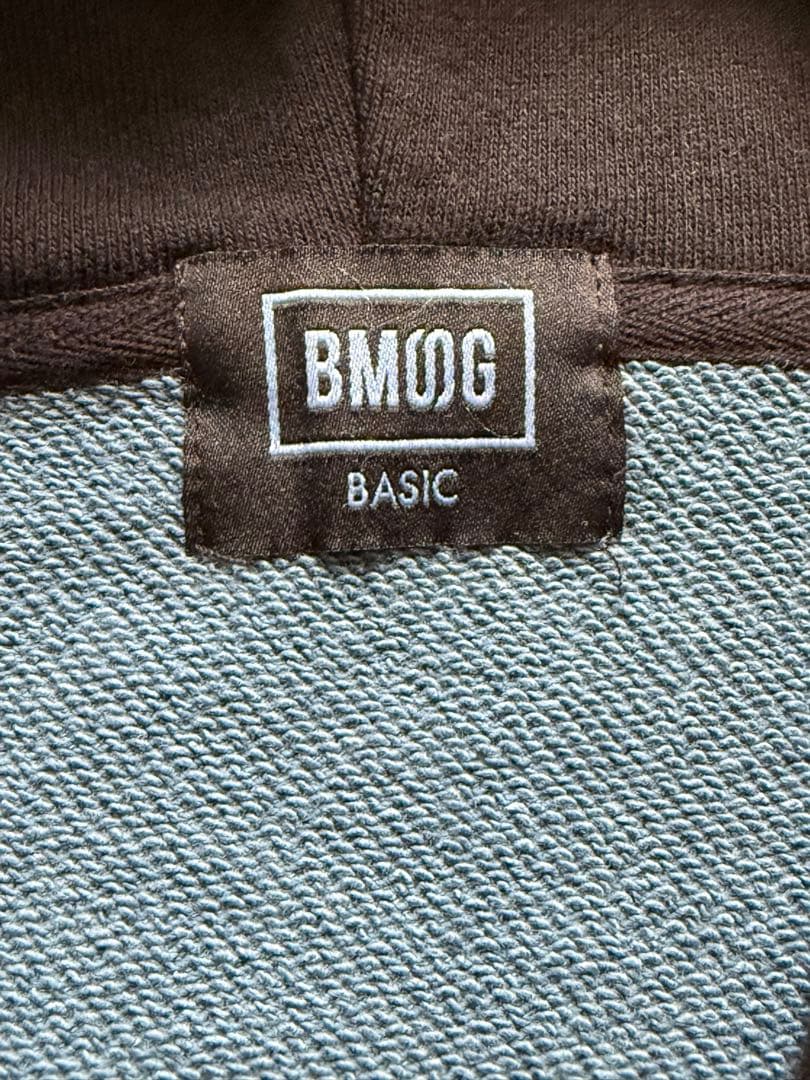 BMSGツートンジップパーカー BLUE