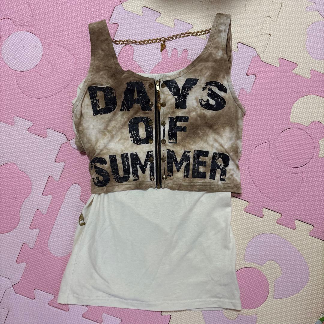 d.i.a タンクトップ ベアトップ 2点セット