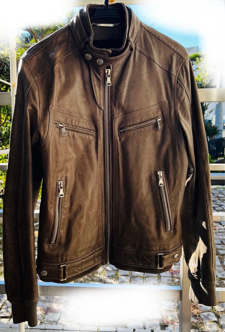 ラ*ー様 DOLCE＆GABBANA ドルチェ＆ガッバーナ　ライダーズジャケット